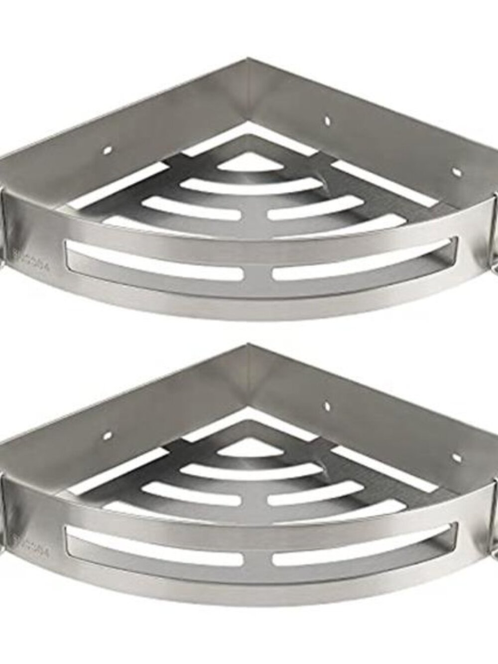 Shower Caddy Corner Shelf Stainless Steel Bathroom Organizer Wall Mount
